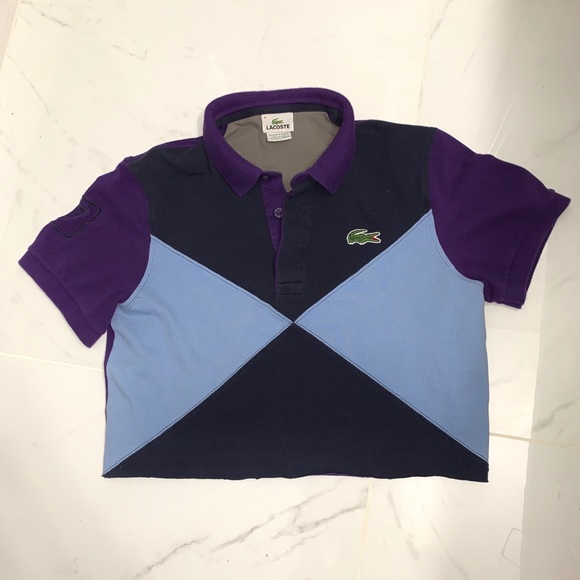 Lacoste Tops - vintage lacoste crop top